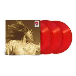 TAYLOR SWIFT FEARLESS RED VINYL TARGET USA EXCLUSIVE LIMITED EDITION 3LP SEALED - Picture 1 of 9