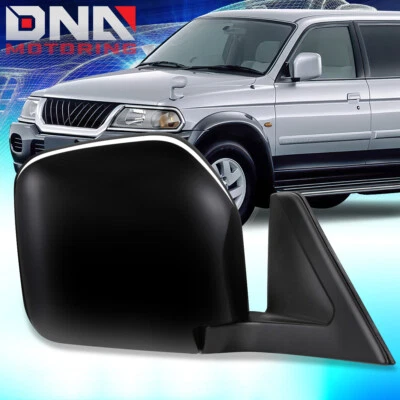 Espelho lateral de passageiro ajuste elétrico esportivo Mitsubishi Montero 2000-2004 - Imagem 1 de 4