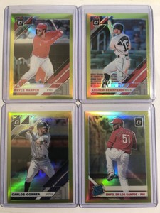 2019 panini Optic Lime Green Prizm Veterans/Rated Rookie & Inserts