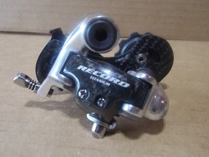 Desviador trasero Campagnolo Record fibra de carbono titanio 10 velocidades nyc54 - Imagen 1 de 6