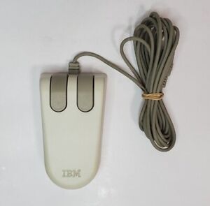 Vintage IBM Model 001 Trackball 2 Button Computer Mouse *Untested*