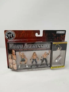 WWE Micro Aggression Kane Edge Finlay Wrestling Figures Series 8 2008 3 pack - Picture 1 of 5