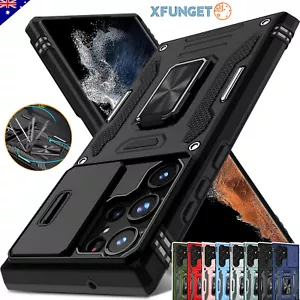 For Samsung S25 S24 S23 S22 S21 S20 FE Ultra Plus A56 Case Shockproof Ring Cover - Picture 1 of 18