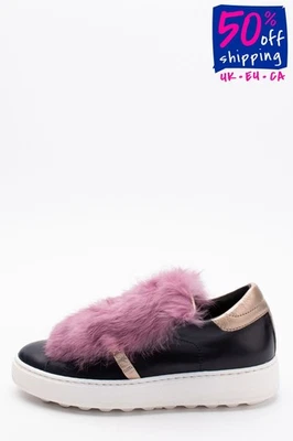 PVP €355 MODELO PHILIPPE Tenis de Cuero US9.5 EU40 UK7 HECHO A MANO Suela de Plataforma  Foto 1 de 4