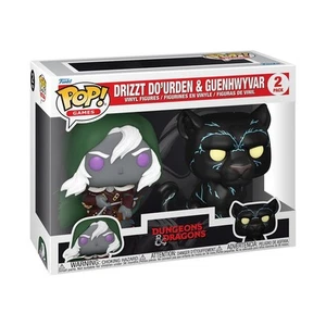 Funko Pop! Games: Dungeon's and Dragons - Drizzt Do'Urden & Gu (Importación USA) - Imagen 1 de 7