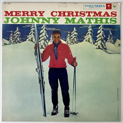 Johnny Mathis - Merry Christmas - Vinyl LP Columbia 6 Eye Mono CL 1195 1st Press - Image 1 of 4