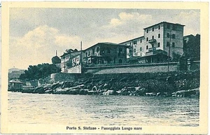 CARTOLINA d'Epoca - GROSSETO - PORTO SANTO STEFANO - Picture 1 of 1