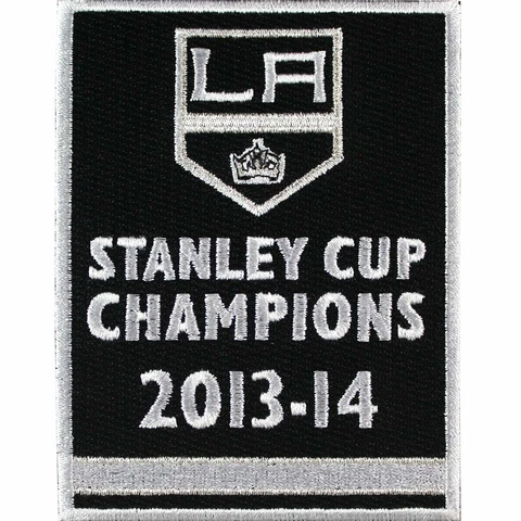 2013 2014 NHL Stanley Cup Final Champions Banner Los Angeles Kings Patch Jersey Cover