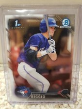 Cavan Biggio 1st Bowman CHROME Card 2016 Card #BDC81 Toronto Blue Jays 🔥🔥🔥