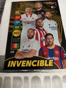 ADRENALYN XL 2020 2021 BALON DE ORO CARTA INVENCIBLE  - Imagen 1 de 1