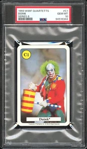 Doink the Clown 1993 WWF Quartetts Series 6 PSA 10 WWE POP 1 - Picture 1 of 2
