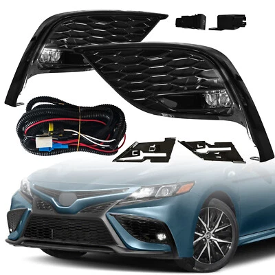 全 LED 雾灯套装适用于 2021 - 2024 丰田凯美瑞 SE XSE 组装套件 Sport L R — 第 1/4 张图片