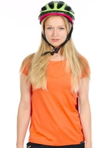Dakine Bright Coral 18W Faye Womens Short Sleeved MTB Jersey - XL - Picture 1 of 6