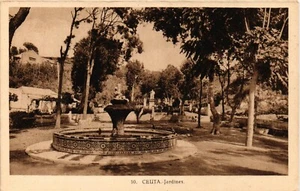 España Antigua Postal Jardines de Ceuta (407) - Imagen 1 de 2