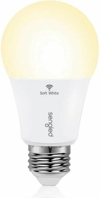 Senglet 2700K 60W Smart Wi-Fi LED Soft White A19 Light Bulb - (W11-N11WA)