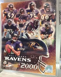 Baltimore Ravens 2000 8x10 PHOTO COLLAGE Official License NFL Merchandise!!! - Picture 1 of 3