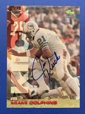 JIM KIICK Dec. Signed 1995 Classic SP5 Dolphins 17-0 CERTIFIED Autograph Auto