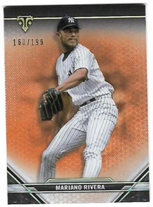 2021 Topps Triple Threads #80 Mariano Rivera Amber Parallel /199 Yankees - Picture 1 of 1
