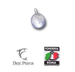 Fonderia Roma - Piombo SFERA anello inox - 40gr - Imagen 1 de 2