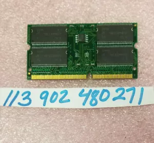 256MB 1RX8 SDRAM PC PC100 100 3.3VOLT 144PIN ECC UNBUFFERED 9CHIPS NON-REG - Picture 1 of 1