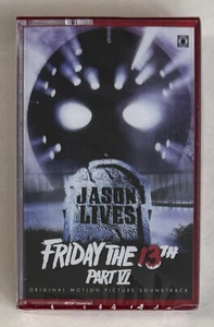 FRIDAY THE 13TH PART 6 JASON LIVES * HARRY MANFREDINI * LIMITED EDITION CASSETTE - Picture 1 of 6