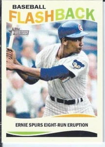 Ernie Banks 2013 Topps Heritage Baseball Flashback - Picture 1 of 1