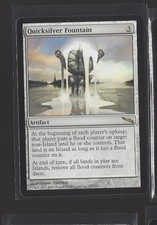 Magic the Gathering MTG Quicksilver Fountain (Mirrodin) Slightly Played