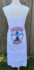 Vintage Staff Meo Sam Houston Winter Camp White Boy Scouts Adult Cooking Apron