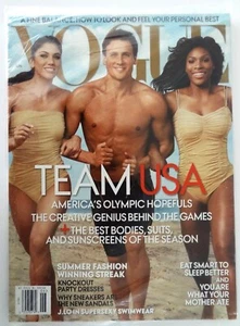 Vogue Magazine June 2012 RYAN LOCHTE HOPE SOLO SERENA WILLIAMS TEAM USA Sealed - Picture 1 of 1