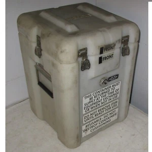 Zero Transitainer Transit Hard Case Single Lid 14x14x20 Single Lid Rotomolded - Picture 1 of 11