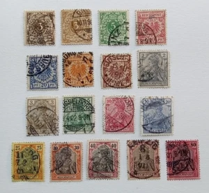 German Empire 1889-1900 stamps used - Bild 1 von 1
