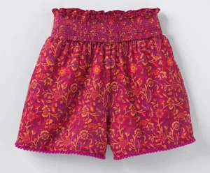 NWT Matilda Jane Enchanted Garden Catch-the-Waves Knit Gauze Smocked Shorts 12 - Picture 1 of 5