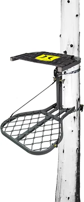 Rival Micro Hang-On Portable Aluminum Big Game Hunting Tree Stand with Adjustabl - Image 1 of 4