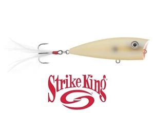 Strike King HC KVD Splash Popper Jr. - 3/8 Oz - Oyster - NEW - Picture 1 of 7