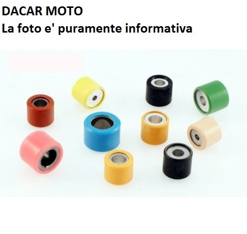 Set Rollos 16x13mm 8,5gr 6 Piezas Kymco 50 Dink LC 2001 2002 RMS 100420850 - Imagen 1 de 1