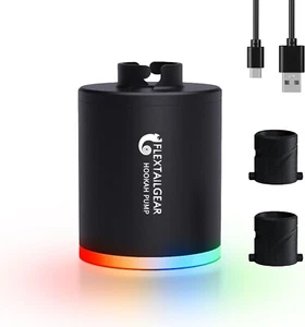 FLEXTAILGEAR Electric Hookah Pump Kit with 1300 Rechargeable Battery Led - Picture 1 of 6