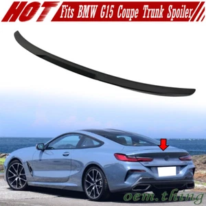 Painted Color ABS Fits BMW 8-Series G15 Coupe M4 Type Trunk Spoiler 2018-2025 - Bild 1 von 5
