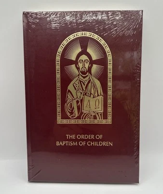 The Order of Baptism of Children 2020 hardcover Catholic Bishops Religious - Image 1 of 3