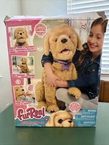 FurReal BISCUIT My Lovin’ Pup interaktiver Plüsch GOLDENER Hund 24 Zoll Hx14,5 Zoll Bx19,5 Zoll L - Bild 1 von 7