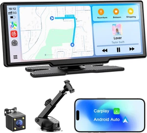 Avylet 8,1'' A-Pple Carplay Wireless Car Stereo Con Cámara De Visión Trasera, Pa - Imagen 1 de 12