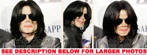 Michael Jackson 2007 ¡Upclose! (3) FOTOS RARAS DE 8x10 - Imagen 1 de 1