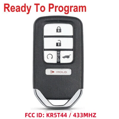 PARA HONDA PILOT PASSPORT 2019-2022 LLAVE INTELIGENTE MANDO A DISTANCIA SIN LLAVE LLAVE NUEVA KR5T44 Foto 1 de 4