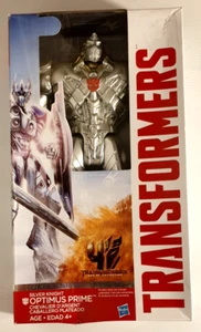 OPTIMUS PRIME Silver Knight Transformers by Hasbro Action Figure 30CM New in Box - Picture 1 of 7