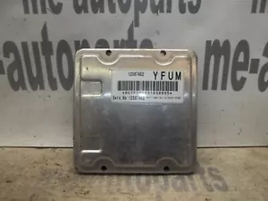 04-05 MÓDULO DE CONTROL DEL MOTOR CADILLAC DEVILLE UNIDAD INFORMÁTICA ECM ECU 12587452 YFUM - Imagen 1 de 5