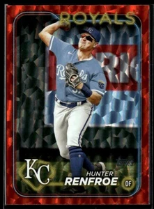 2024 Orange Foil Hunter Renfroe RC 263/299 Kansas City Royals #468 - Picture 1 of 2