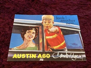 Folleto de Cambridge Austin A60 1961 - edición original del Reino Unido #2056/E - Imagen 1 de 2