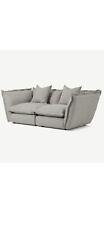 Made.com Fernsby 2 Seater Sofa in Light Grey. RRP £3000