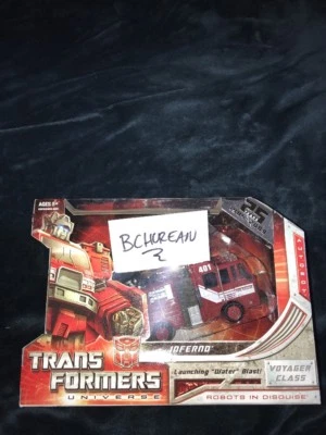 TRANSFORMERS Generations Classics Universe 2.0 Voyager Inferno New 25th - Image 1 of 2