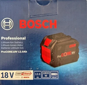 Bosch ProCORE 18V 12.0Ah 1600A016GU Akku OVP - Bild 1 von 1