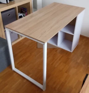 Schreibtisch Computertisch 120cm x 60cm x 75cm mit Ablagefächer - gebraucht - Bild 1 von 17